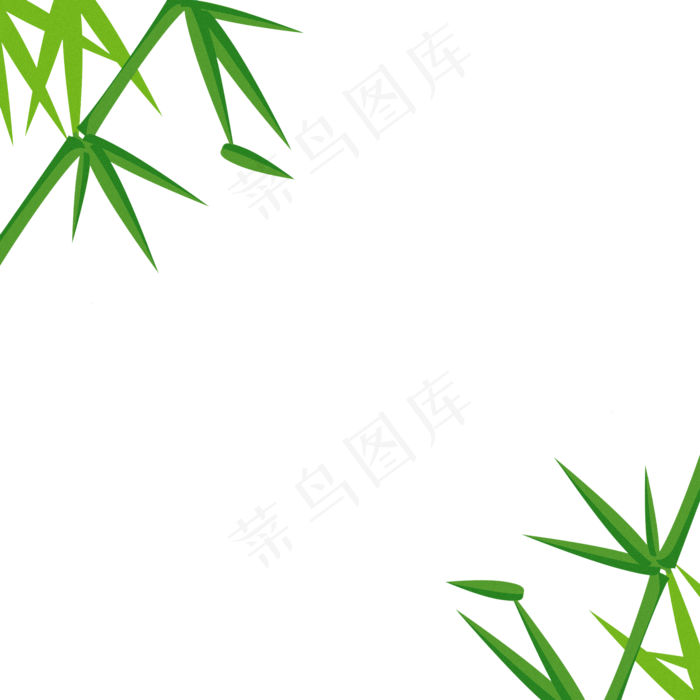 端午节竹叶装饰素材