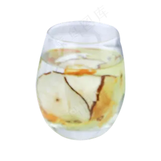 新鲜的水果饮料免抠图