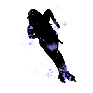 开学季轮滑社团招新剪影,免抠元素