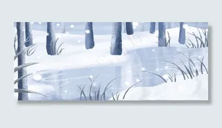 大寒小寒下雪冬天