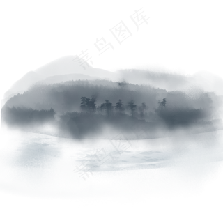 水墨中国风山水山川