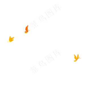 卡通飞舞的蝴蝶下载