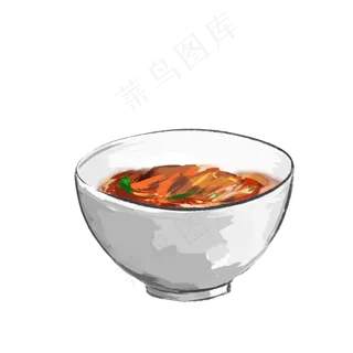 传统美食红烧牛肉面,免抠元素 传统美食红烧牛肉面,免抠元素