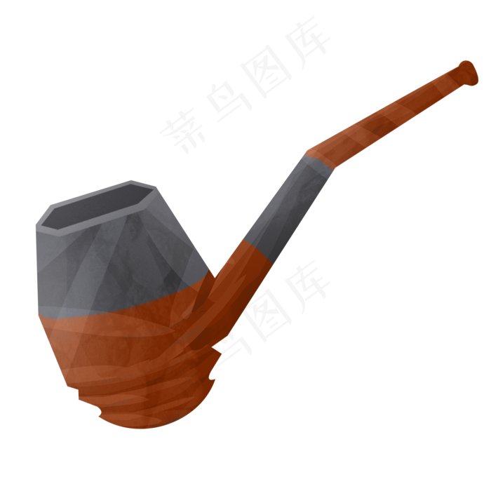 父亲节肌理复古烟斗