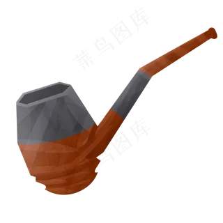 父亲节肌理复古烟斗