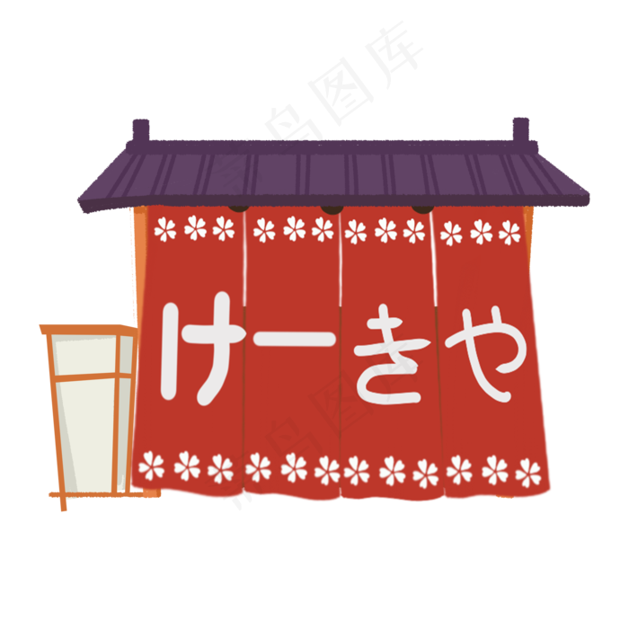 日式传统建筑,免抠元素