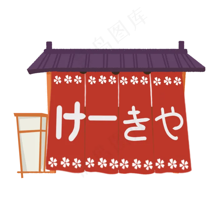 日式传统建筑,免抠元素(2000*2000px 300 dpi )psd模版下载