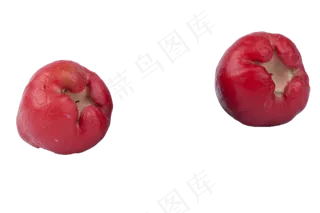 红色的莲雾水果好吃