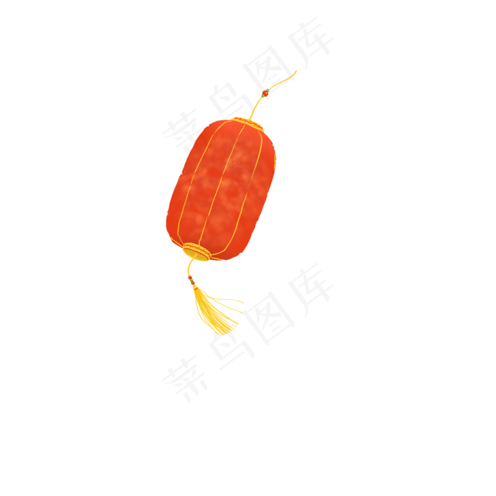 元宵节水彩风灯笼PNG,免抠元素(2000X2000(DPI:300))psd模版下载