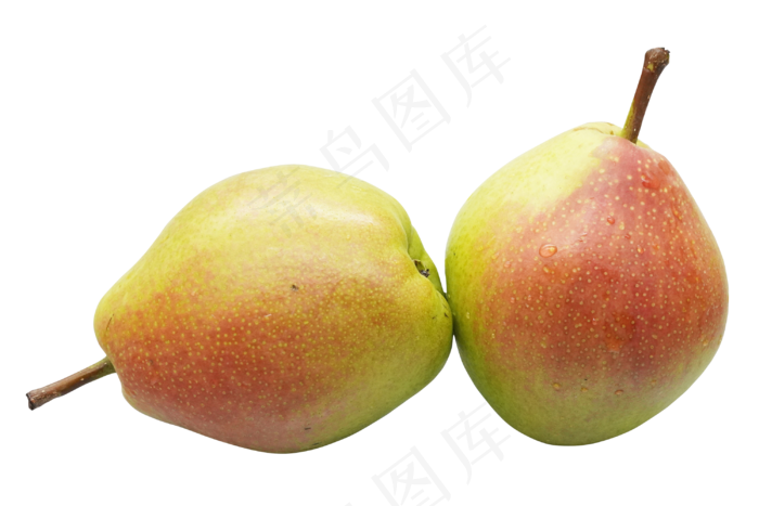 红青色甜梨(3000*2000px 300 dpi )
