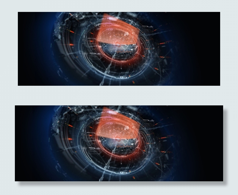 未来大数据界面创意合成