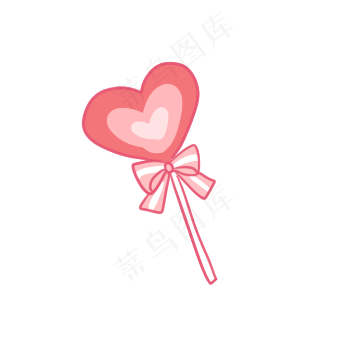 回忆里的心形棒棒糖