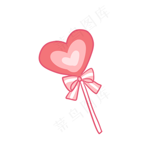 回忆里的心形棒棒糖