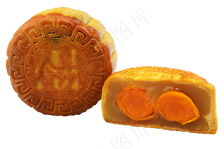 豆沙点心月饼,免抠元素