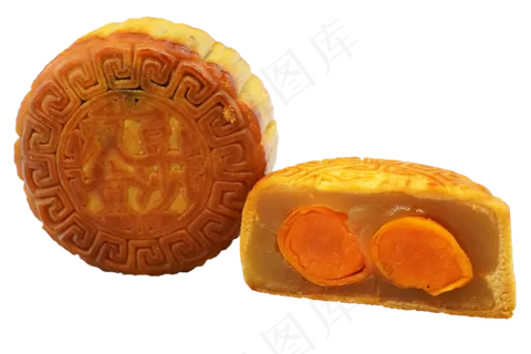 豆沙点心月饼,免抠元素 豆沙点心月饼,免抠元素