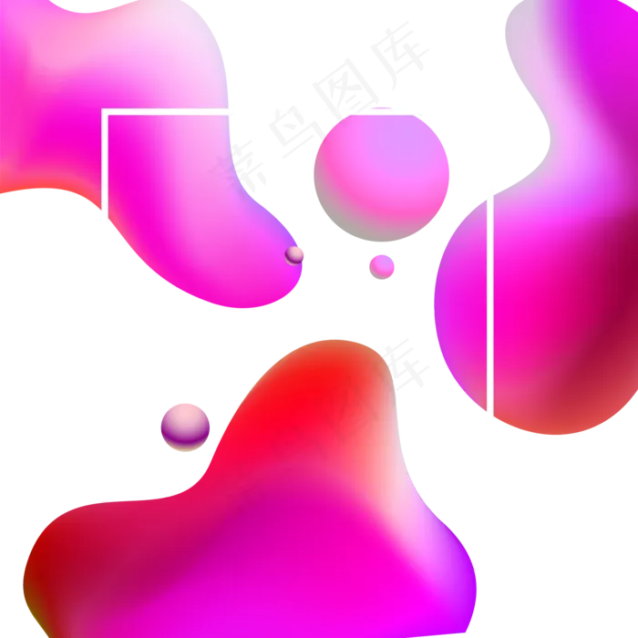 618彩色流体渐变618炫彩流(2000X2000(DPI:300))psd模版下载