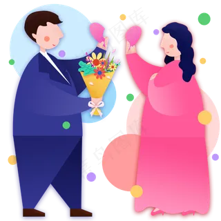 七夕情人节心心相印