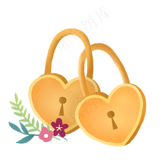 情人节马卡龙色系PNG免抠素材