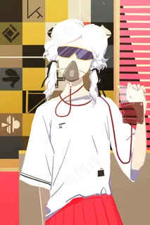 潮流街头文化涂鸦国潮非主流喷壶涂鸦