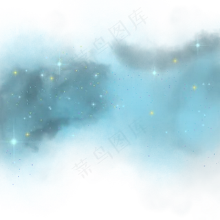 星空喷雾,免抠元素