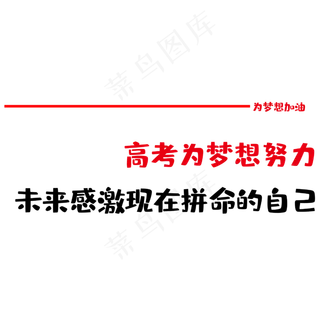 高考为梦想而战