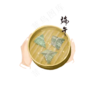 传统佳节端午食物粽子