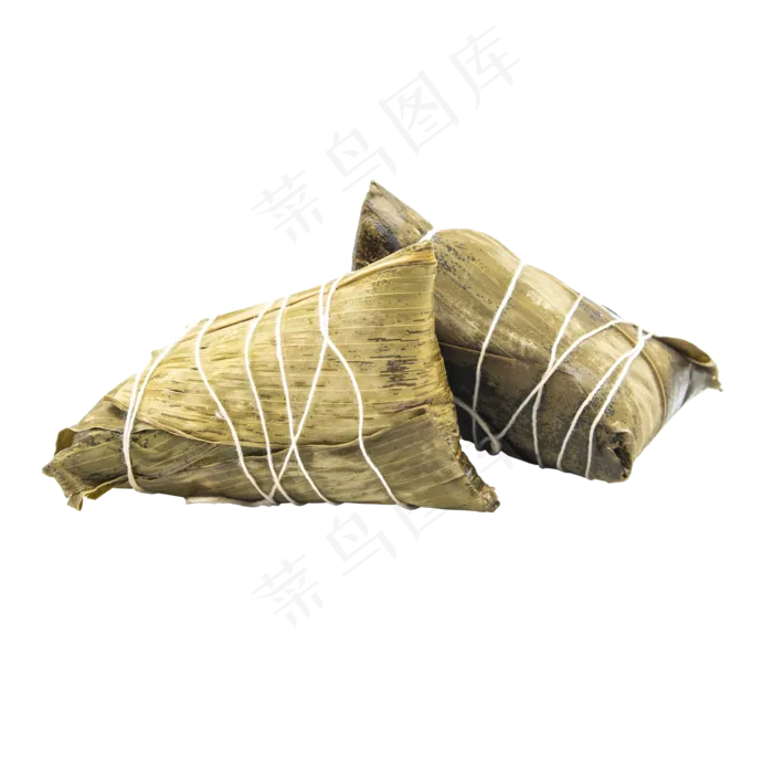 两个糯米粽子(2000*2000px 300 dpi )