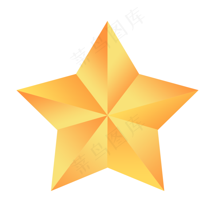 手绘风建军节建党节五角星(2000X2000(DPI:300))psd模版下载