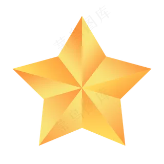 手绘风建军节建党节五角星