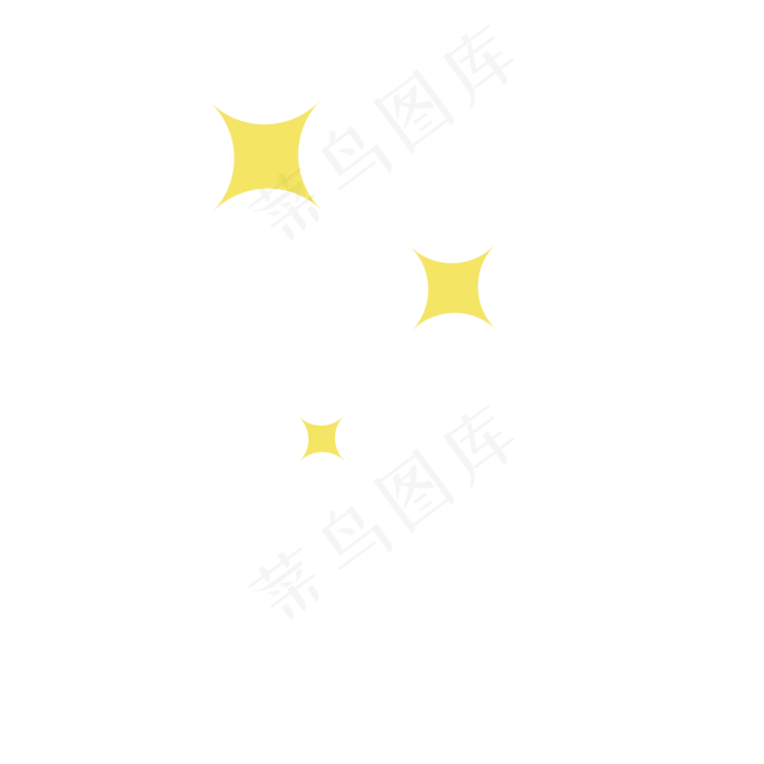 金色创意闪光元素,免抠元素(2000*2000px 300 dpi )ai矢量模版下载