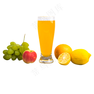 橙汁和葡萄柠檬