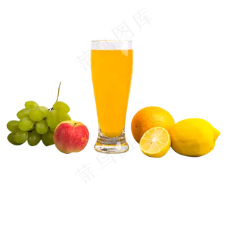 橙汁和葡萄柠檬