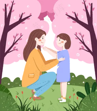 母亲节妈妈和孩子下载