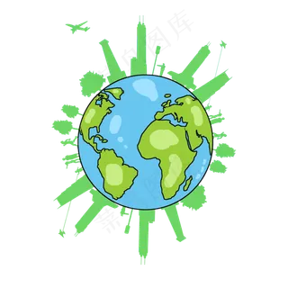 绿色地球日保护地球