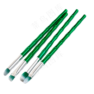 绿色真实笔刷元素