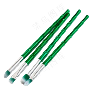 绿色真实笔刷元素