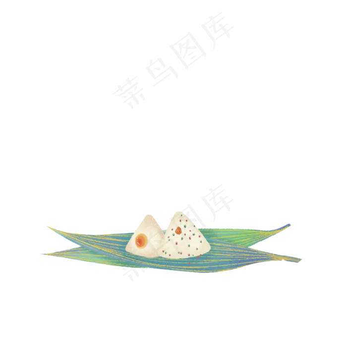 国潮风端午节粽子(2000X2000(DPI:300))psd模版下载