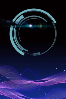 科技感闪烁线条广告 科技感闪烁线条广告
