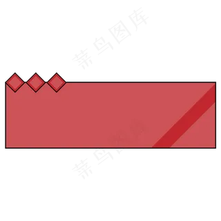 矢量简约矩形红色党政政务底色边