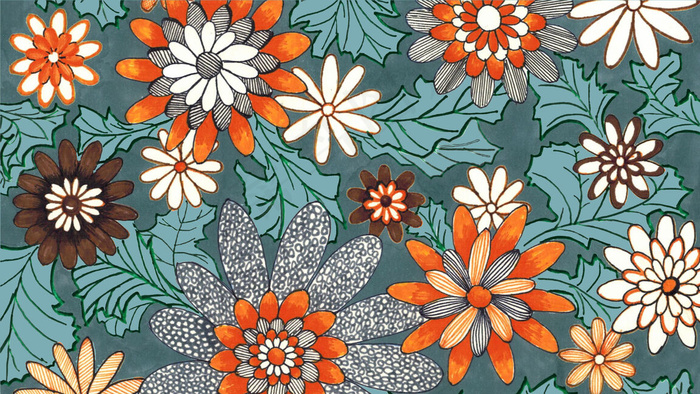 春天 简约 各类花节 繁花