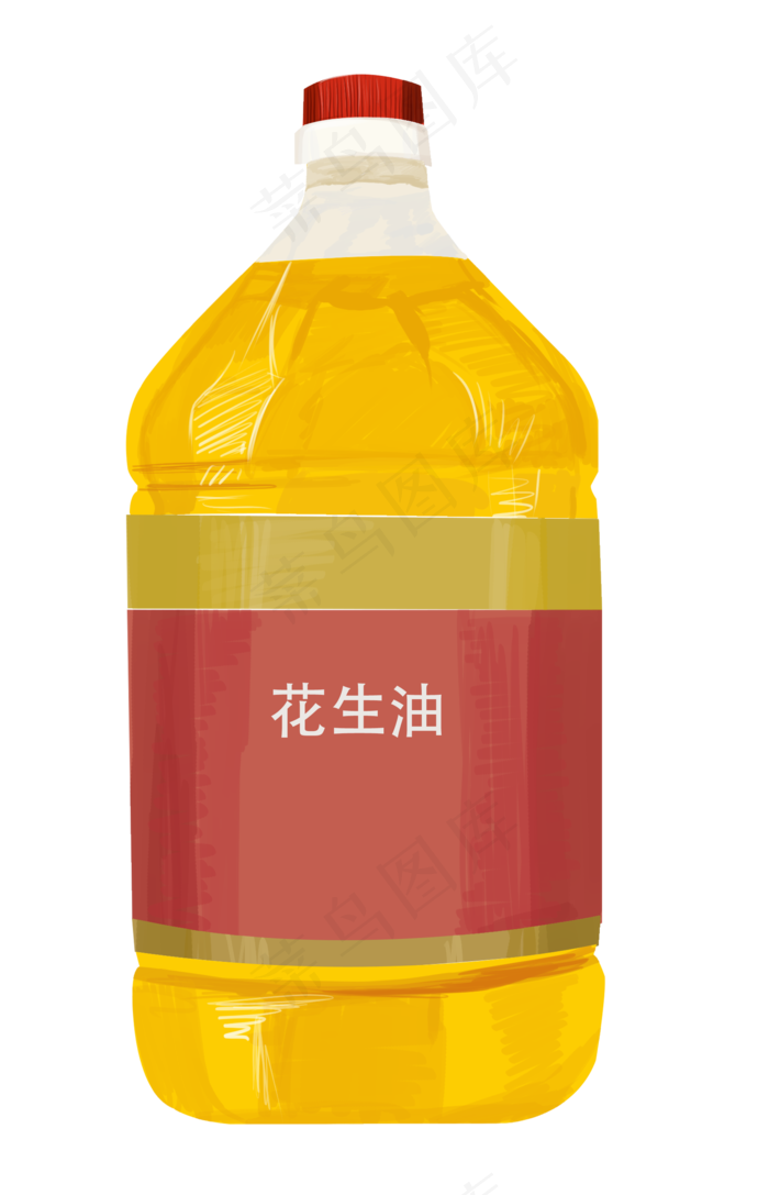 年货花生油,免抠元素(2030X3153(DPI:300))psd模版下载