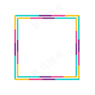 彩色边框对话框文本框