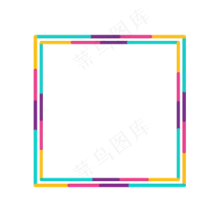 彩色边框对话框文本框