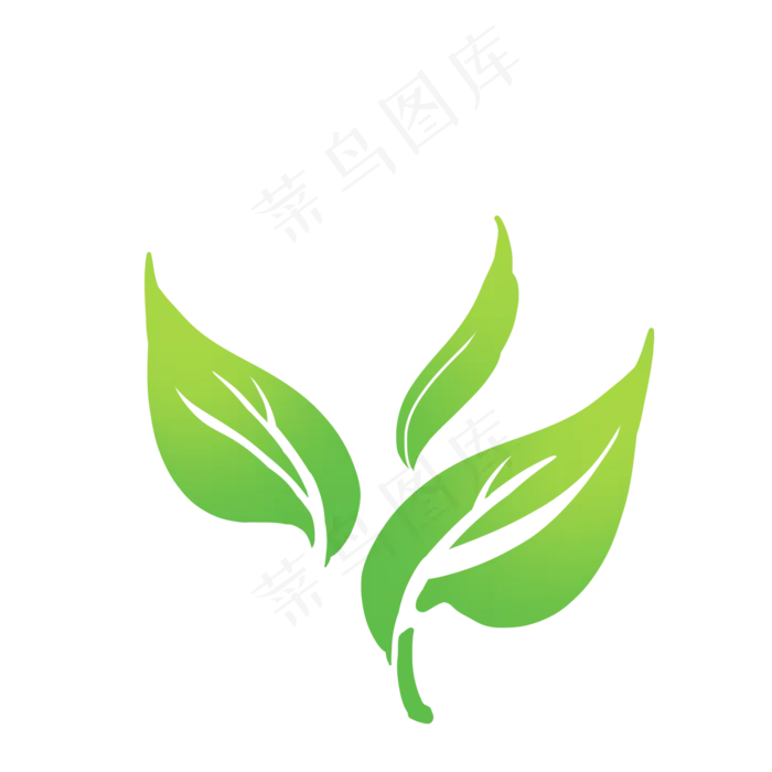 线描茶叶绿茶(2000X2000(DPI:300))psd模版下载