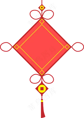 中国结传统节日装饰,免抠元素