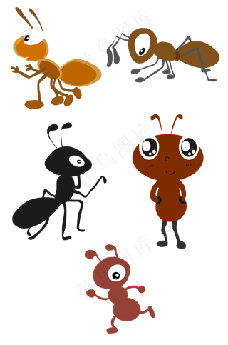 蚁蚂蚁白蚁动物家蚁繁殖力极强,免抠元素