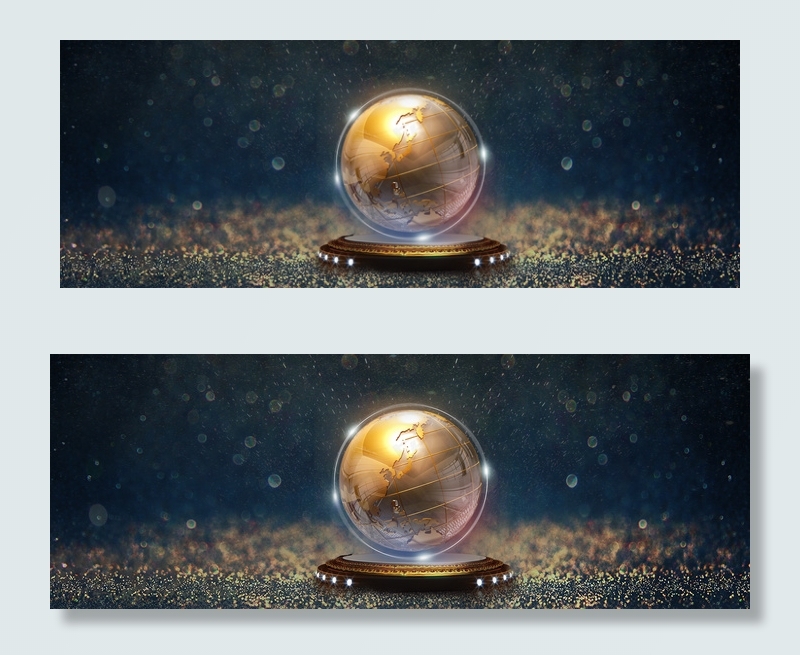 黑色星空大气地球banner