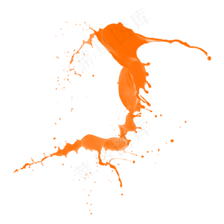 果汁橙汁飞溅,免抠元素