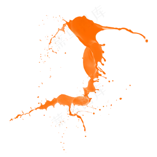 果汁橙汁飞溅,免抠元素