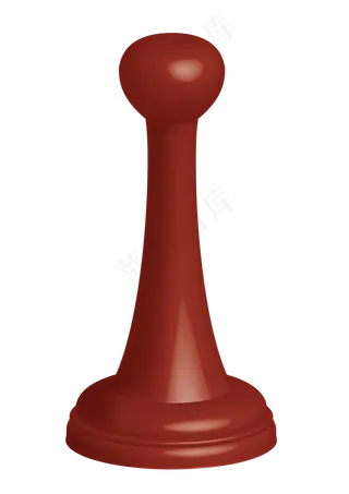 红色写实风圆印章PNG高清素材